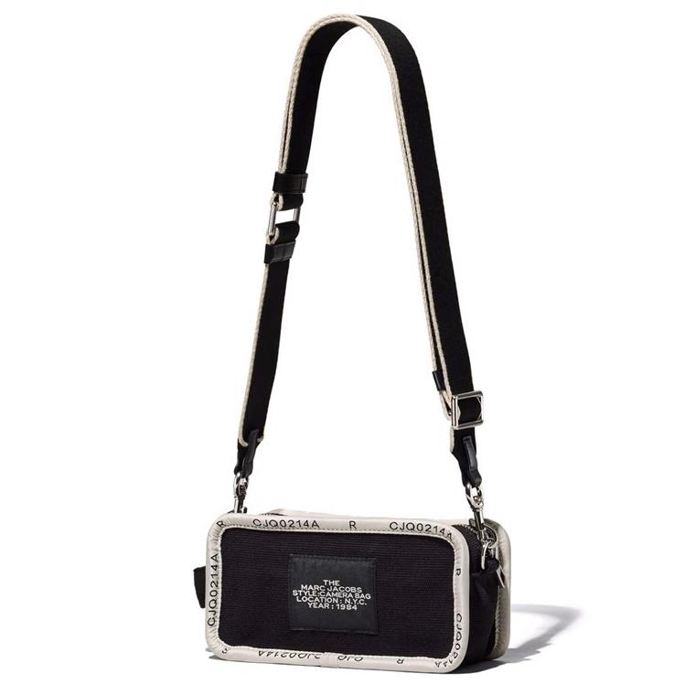 Marc Jacobs The Jacquard Camera Bag, Sort 